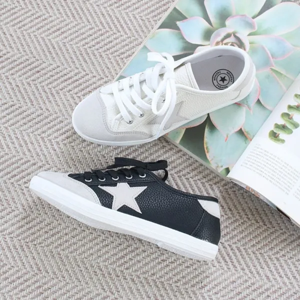 Sneakers 별 별 선택항목 블랙 화이트