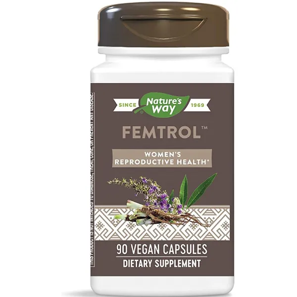 한 난소 기능을위한 Enzymatic Therapy Femtrol 여성용 포뮬러 90 캡슐