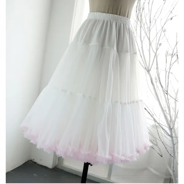 코코나인 프릴 무와이어 패티코트 속치마 695