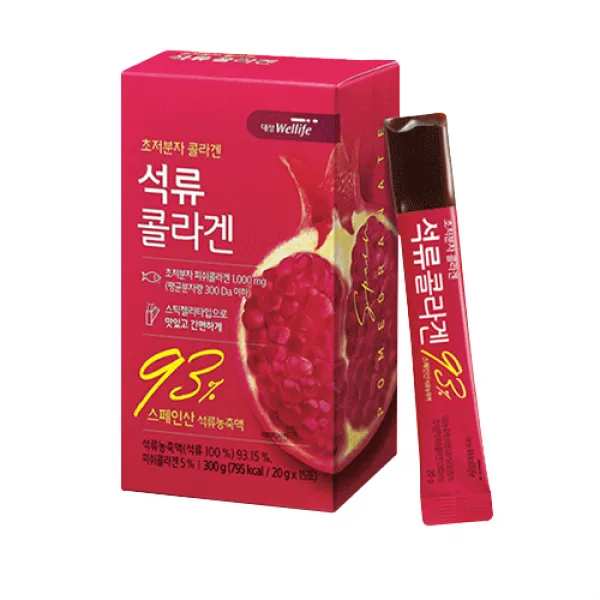초저분자 석류 콜라겐 젤리 20g X 15포 참 어린 절대 저분자 피쉬 콜라겐 펩타이드