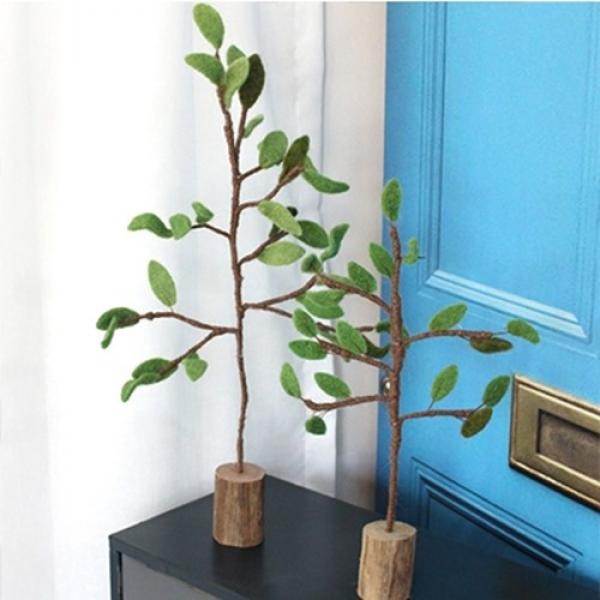 아트박스/소품이 한자리에 펠트 와이어 트리 세트 본품