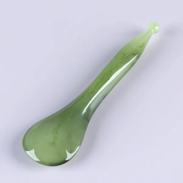 점혈 여성 얼굴 긁다 낯짝 신기 페이스 전신 통용 전용 슈나우져미용 봉 페이스 마사지 그린