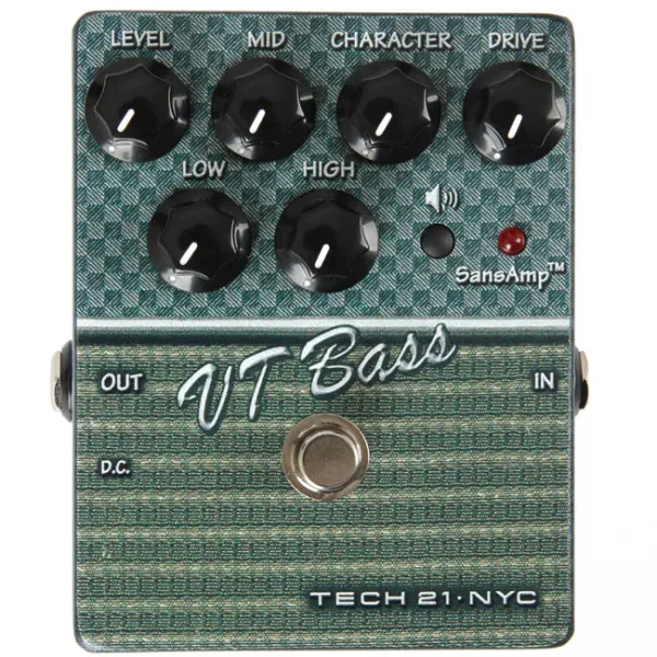 Tech21 VT Bass Version 2(Character Series) Ampeg&SVT 810 타입 기타 베이스 모두 사용 가능