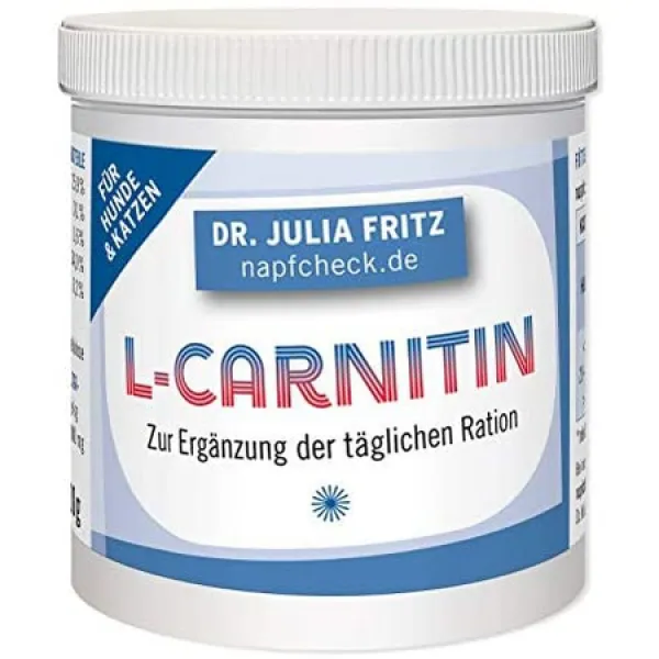 napfcheck LCarnitine일일 배급량 보충개와 고양 이용100g, One Size, One Size, 상세 설명 참조0