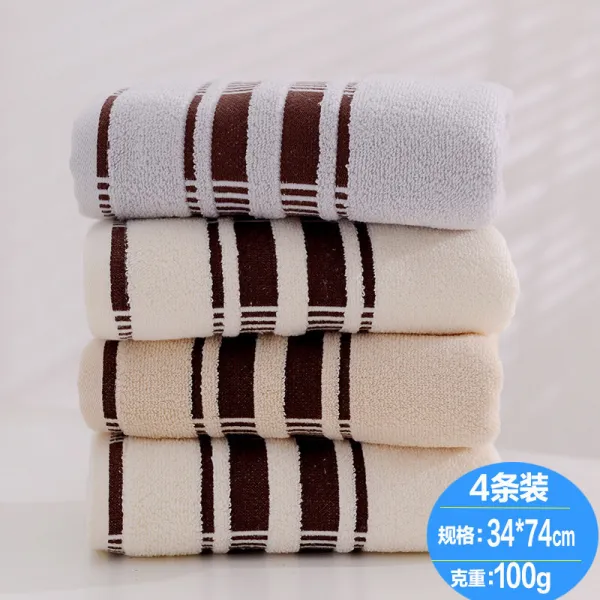항상성 순면 수건 강력 한 흡수 세수 수건 에 면 100% 의 털 이 빠 지지 않 는 남녀 커 플 세수 수건 여러 가지 조합 포장 5003 (4 가지 포장) 순면., 상세페이지 참조