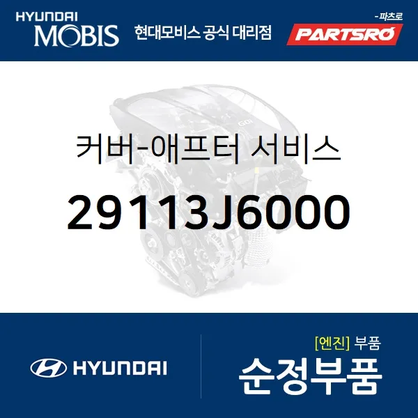 커버-애프터 서비스 (29113J6000)-현대모비스 부품 공식대리점 온라인쇼핑몰 파츠로 G90
