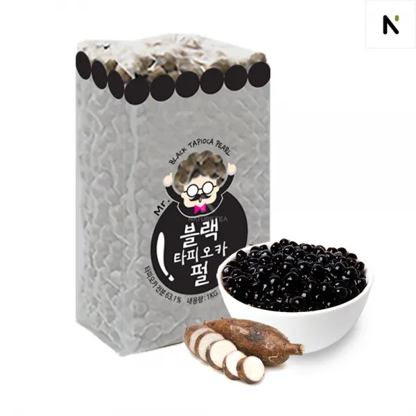 네이쳐티 버블티 타피오카펄 1KG, 1팩
