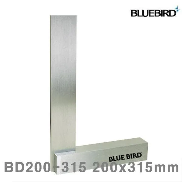 GTA231683(반품불가)블루버드 200x315mm 직각자-1급 0.024 대붙이형 (1EA) BD200-315