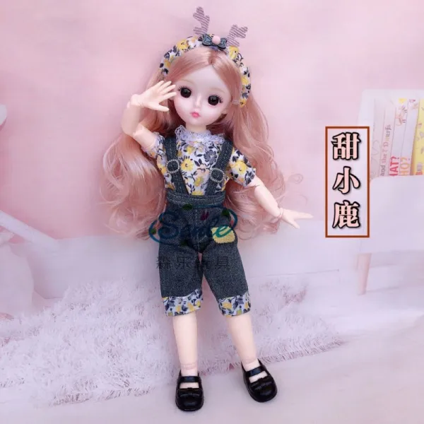 맹아 30 센치 이몬스 공주 3D 진짜 눈 21 관절 6부 BJD 인싸템, 달다 어린사슴 그림참조 전체 인형  20  （선물