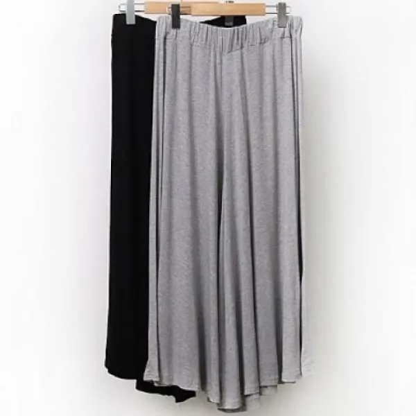 모모라 여름코디 터치감 디자인 3만원대 선물 실키와이드훌팬츠 빅사이즈 E 984074