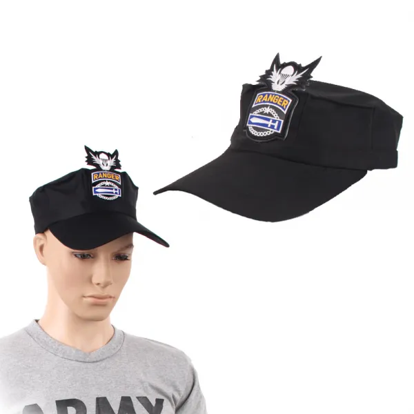 유격모 블랙 교관유격모 유격모자 교관모자 팔각모 유격훈련 TS