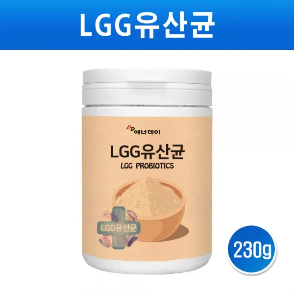 Lgg유산균 분말 가루 신바이오틱스 프로바이오틱스 프리바이오틱스 3세대 유산균 락토바실러스 람노서스 Gg 엘지지 생존 장내유익균 뚱보균 비만세균 대용량 효능 1통 230그램