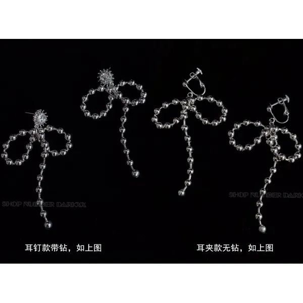 에그플래닛 클립귀걸이 이어커프 공설아 같은스타일 귀걸이 청춘 네가 있다 925 은침 미니멀 고궬 감각 나비 태슬 여성