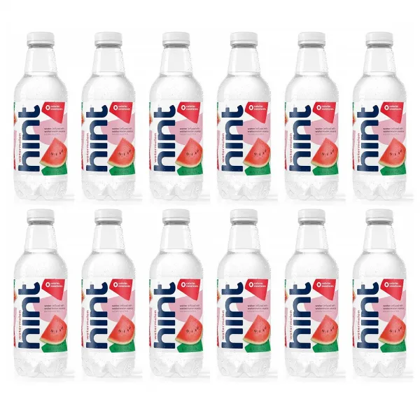 Hint Water 힌트 워터 Watermelon 수박이 들어간 순수 물 474ml 12개