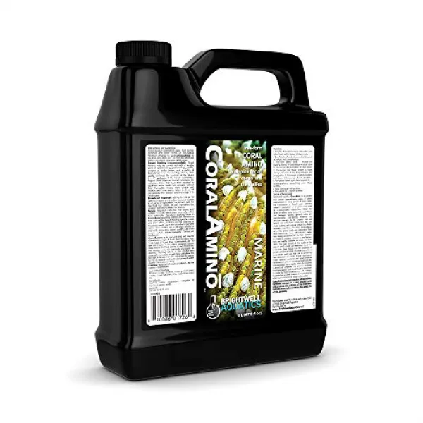 Brightwell Aquatics CoralAmino Free-Form Complex for All Corals and Their Allies 2 L 모든 산호와 동맹국을위한, 1