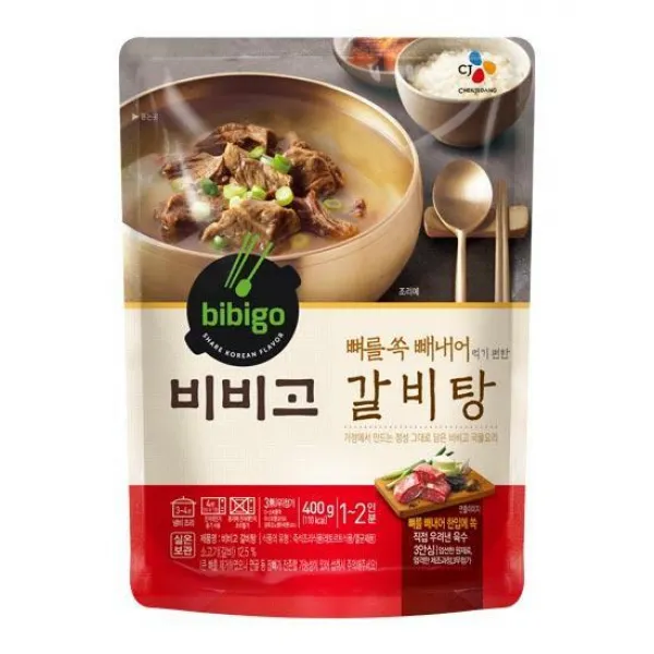 [신세계TV쇼핑]CJ 비비고 갈비탕 400g*5봉, 5개, 400g