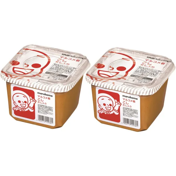 マルコメ 新マルコメ君こし だし入り 650g×2個 마루 코메 신 마루 코메 군 걸러 내고 들어가 650g × 2 개, 1