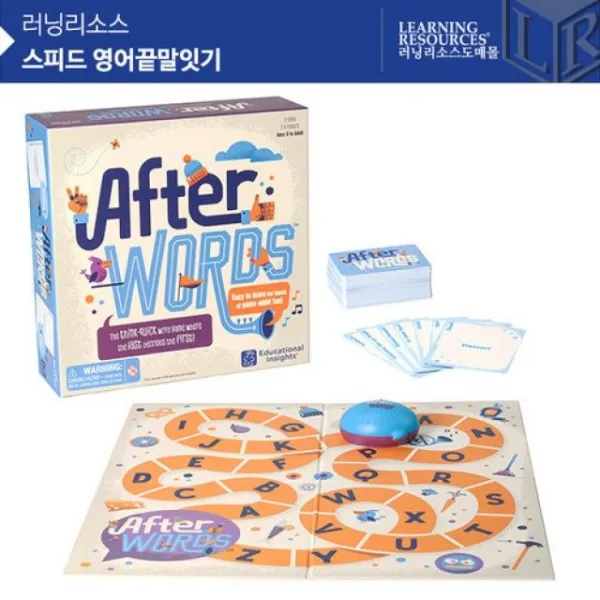 T1_ 러닝리소스 스피드 영어끝말잇기/Edi2869_l/N:57+07775c ; 보드게임 영어게임 영어단어게임 워드게임 러닝리소스게임 Tn173