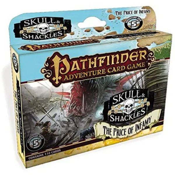 Paizo Publishing 패스파인더 어드벤처 카드 게임: 해골 족쇄 - 불명예의 가격 PROD390004966, One Color