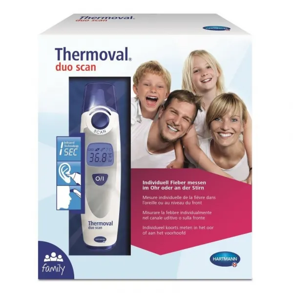 [Thermoval] 접촉 비접촉 체온계, 1개