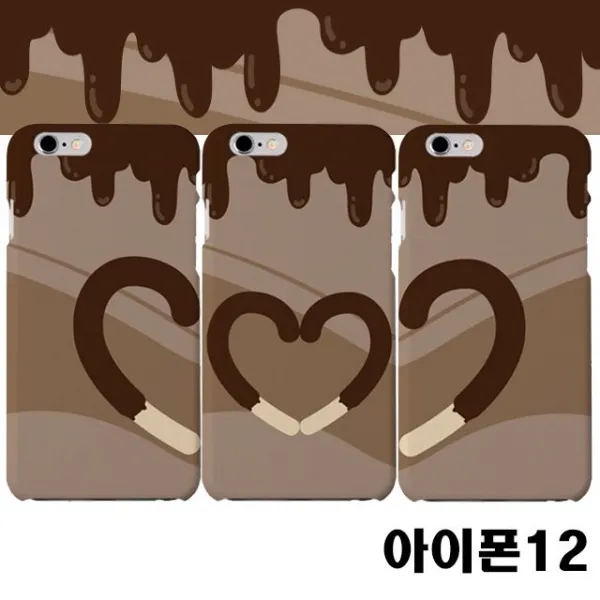UNIV_SE ✿아이폰12 하트쿠키 슬림 하드케이스✿ 우주방위pick 1234567EA :-)
