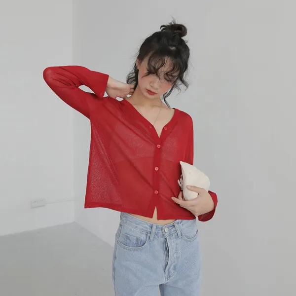 Ksw78498 가디건 레쉬 초슬림 한국풍o3o