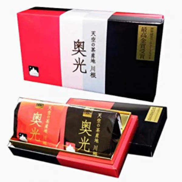 お茶 ギフト セット 奥光 世界緑茶コンテスト最高金賞受賞茶 敬老の日 静岡 茶葉 川根茶 차 선물 세트 奥光 세계 녹차 콘테스트 최고 금상 수상 차 시즈오카 카와 네 차 백중날, 1