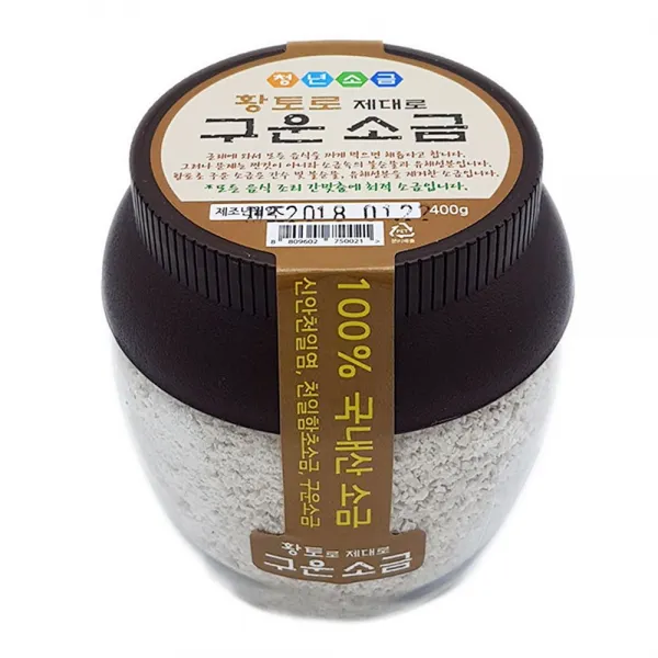 청년소금 황토로 구운소금 700g (가는 입자) - (신안/천일염/소금/청년소금/2014년산/국산/간수/굵은소금), 본상품선택