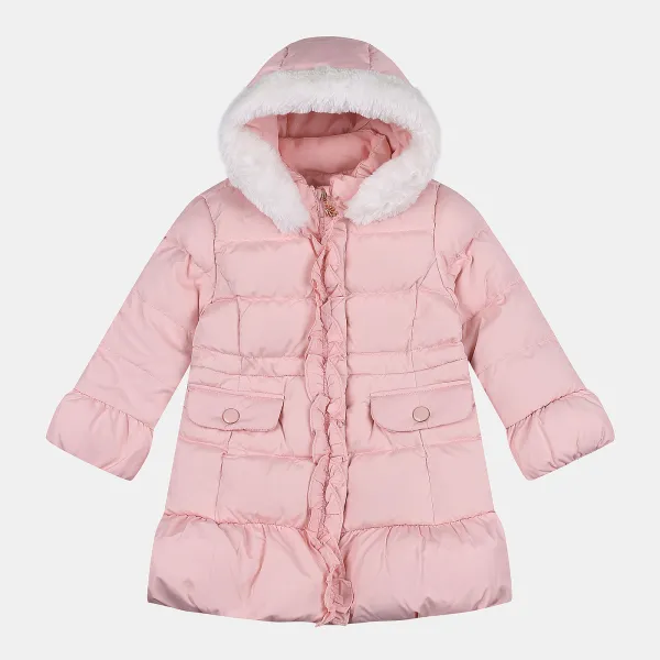 치크 괴정점 겨울 여아 오리털 프릴장식 앵커다운 Ckjd19t5a