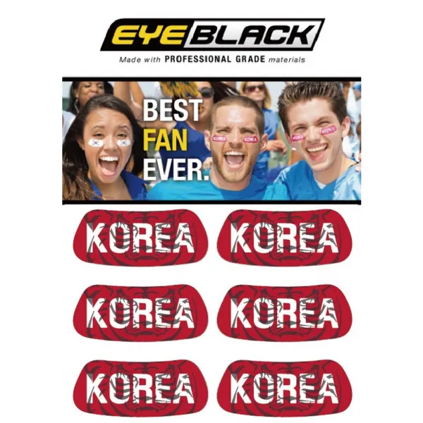 EYEBLACK KOREA 레드 아이블랙 3-PAIR 세트