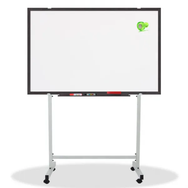 영남칠판 자석 화이트보드+스텐드 150x90~180x120cm 화이트보드 웬지