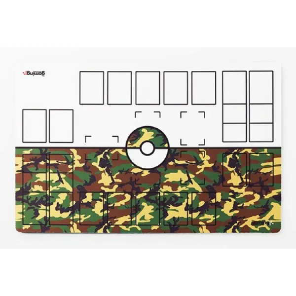 게임 매트 회사 gmc 디럭스 2 플레이어 호환 위장 포켓몬 경기장 매트 보드 playmat PROD2000001280, One Color