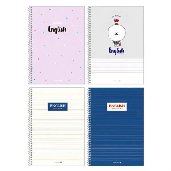 제로컴퍼니 / 2000 중고영어 스프링노트 디자인임의배송