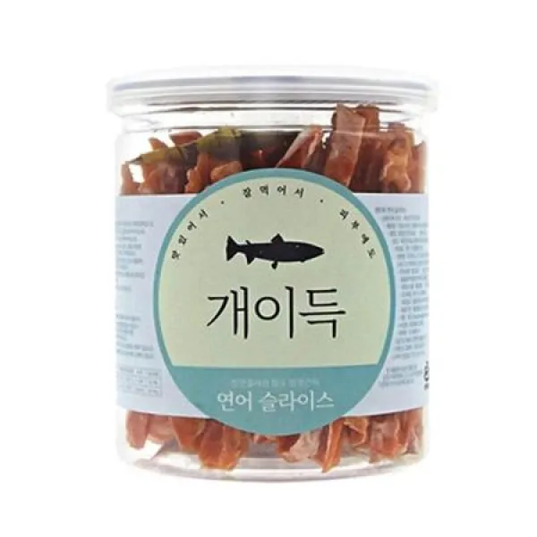 [멸치쇼핑]두뇌건강 연어 영양식 반려숍간식 강아지기호품 육포, 상세페이지 참조
