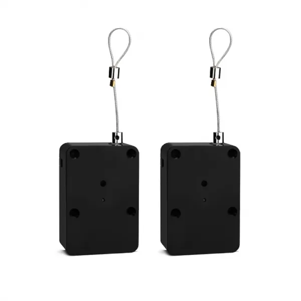 일상나눔 간편설치 스르륵 자동문, 블랙 장력 500g 1+1 (2개)