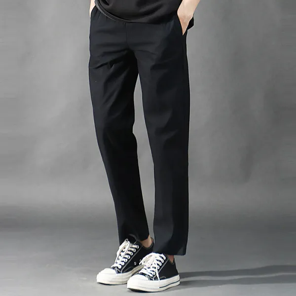 린넨 세미와이드 밴딩팬츠 TOCP-5528