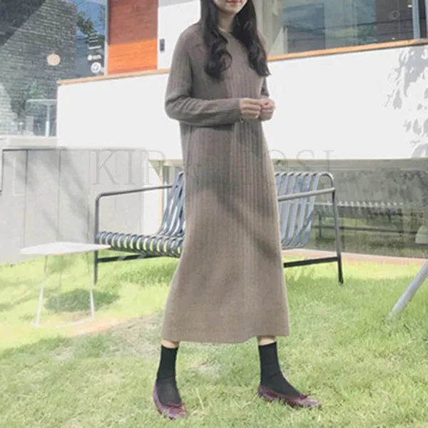 Kirahosi 가을 겨울 니트 스웨터 상의 풀오버 데일리룩 675호+덧신증정 Cmytqe1u