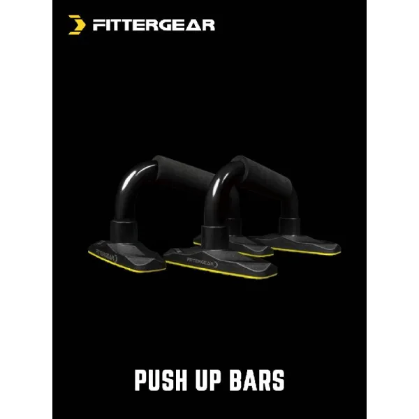 FitterGear 헬스 푸쉬업 바 팔굽혀 펴기 미끄럼방지 홈트 팔운동, 단일