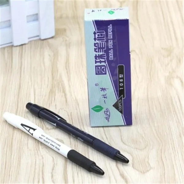 볼펜 한 자루 / 연필 한 자루 누르다 볼펜 샤프심 0.7mm 검은색 빨간색 볼펜 볼펜 도매 하 다 한 갑 파란색 샤프심 + 볼펜, 상세페이지 참조