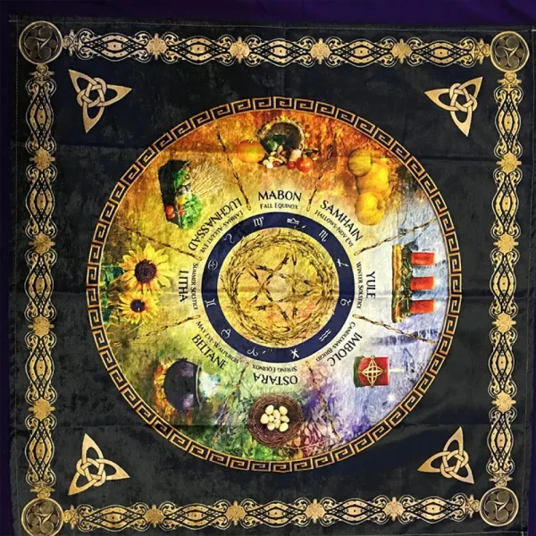 열두가지별 천상계 패브릭 그림 장식, 100x100cm