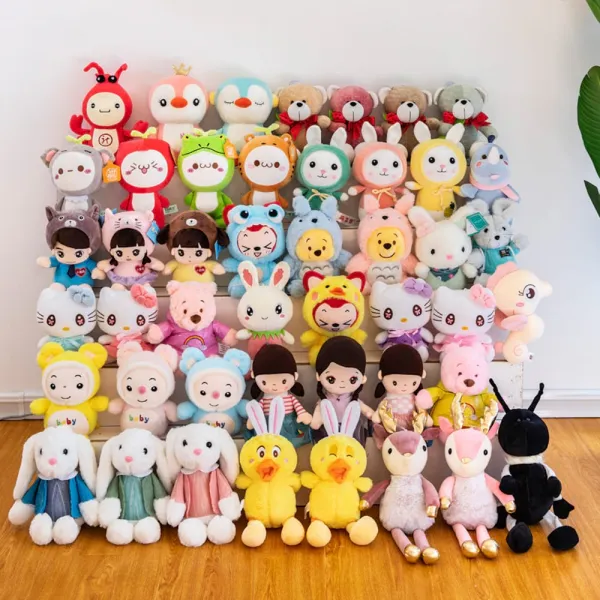위파인더 8인치 크래커 인형 아동 털 인형 행사 선물 노점원 명절 인형 직매, 오랑우탄