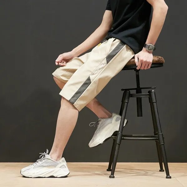 카고 반바지 남 와이드 5부 팬츠 바지 가비 더하기 사이즈 뚱보 뚱뚱보 여름 789xl