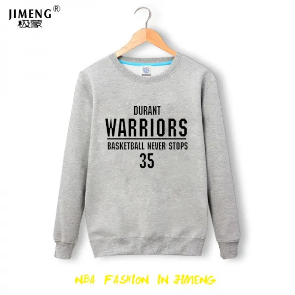 JIMENG 얇은 맨투맨 32459307, 블루 특그레이 스트릿맨투맨