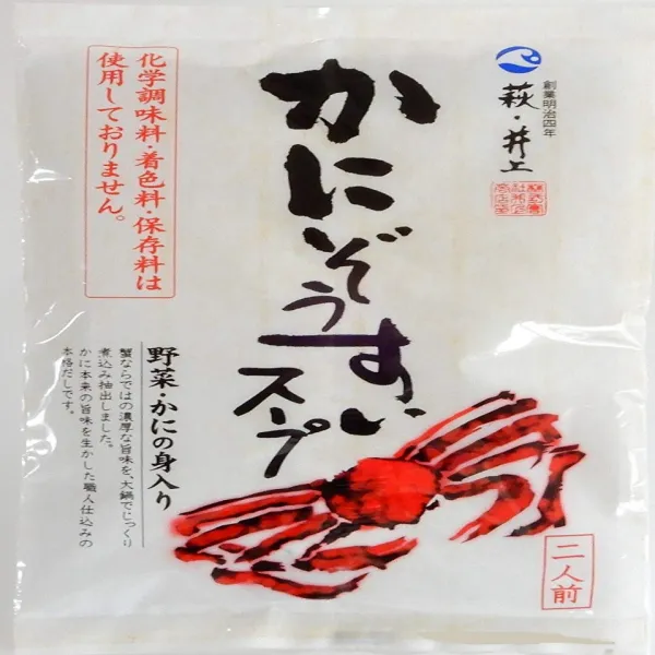 井上商店 こだわり・かにぞうすいスープ 333g×2個 이노우에 상점 조건 · 게 잡탕 스프 333g × 2 개, 1
