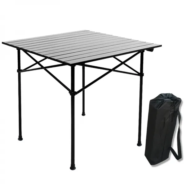 알루미늄 접이식 캠핑 테이블 길이 70cmx 폭 70cmx 높이 70cm