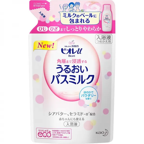 비오레 u 각층까지 침투 버스 우유 파우더리 리필 용 480ml, 단일상품