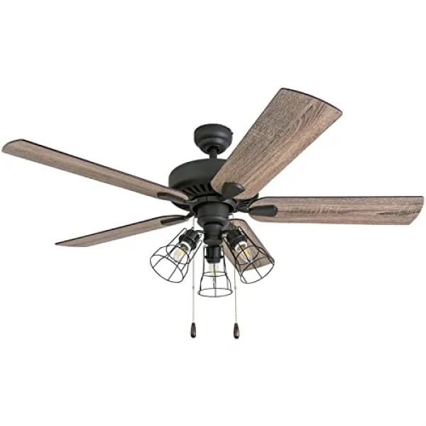 50586-01 내륙 해양 농가 천장 팬 52 Barnwood Tumbleweed Bronze, 본상품