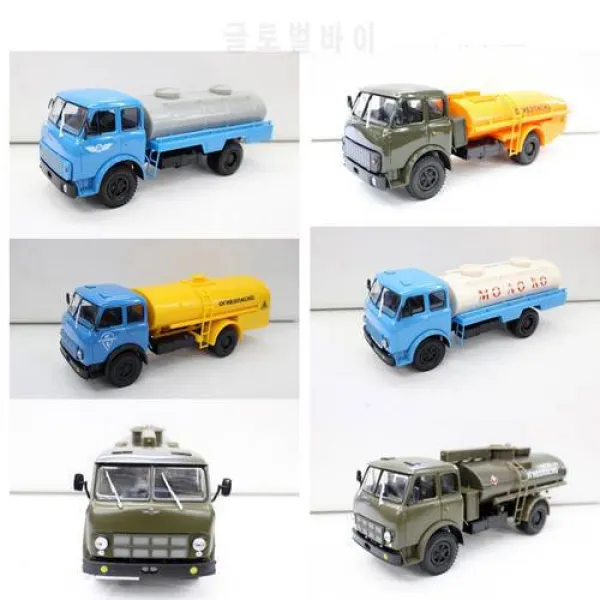1:43 합금 자동차 모델 높은 시뮬레이션 MAZ AC-8 러시아 Kamaz 유조선