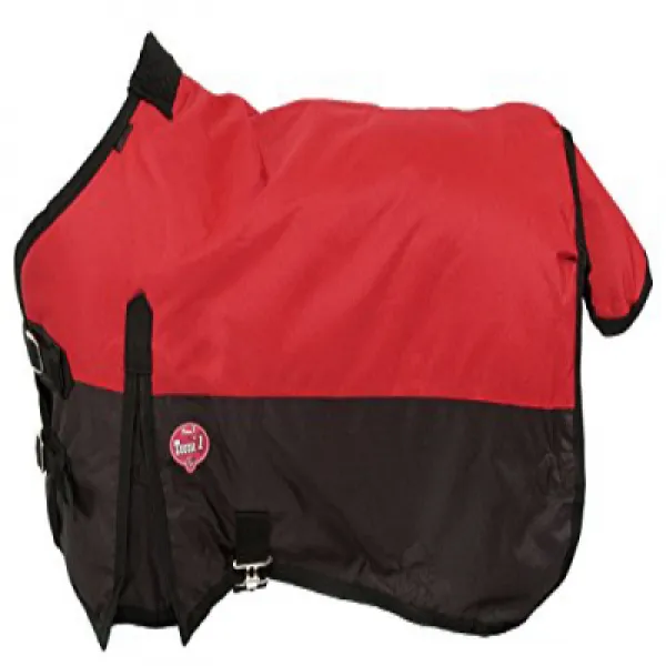Tough 1 600D Waterproof Poly Miniature Turnout Blanket Red 38” 힘든 1 600D 방수 폴리곤 소형 분파 담요 빨간색 38