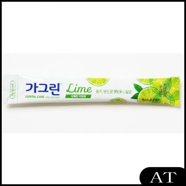 동아제약 라임 단내 일회용가그린스틱 입에서쓴맛 라임향10ml 커피숍 증정용 사은품, AT 1